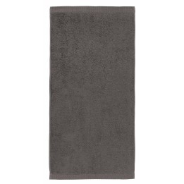 Drap de bain gris foncé à personnaliser