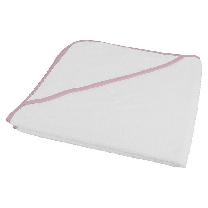 Sortie de bain rose à personnaliser