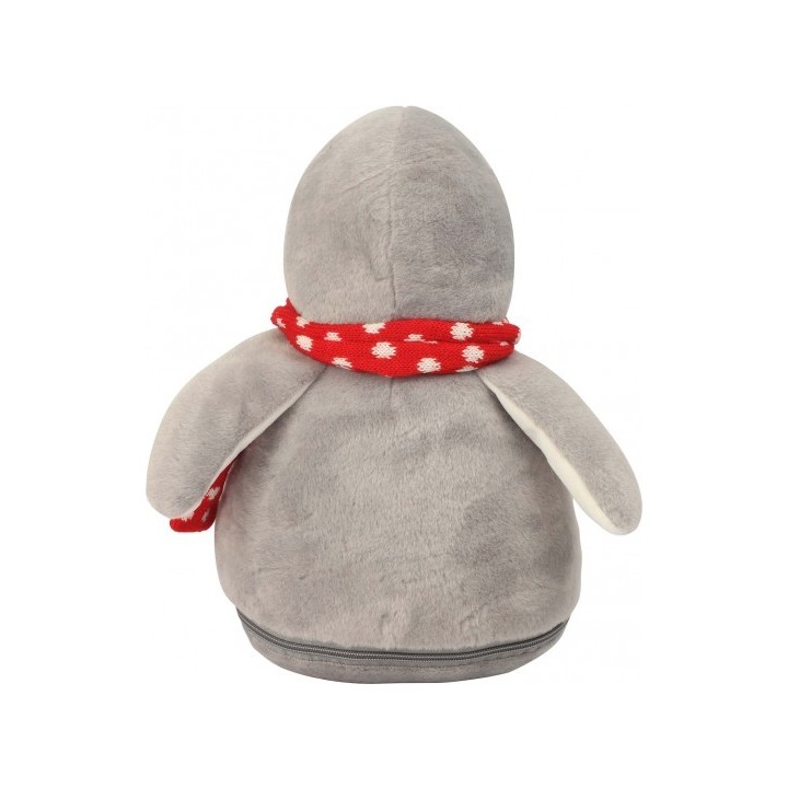 Vue de dos : peluche manchot