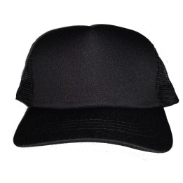 Casquette trucker noire à personnaliser