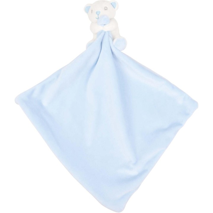 Doudou ourson bleu à personnaliser