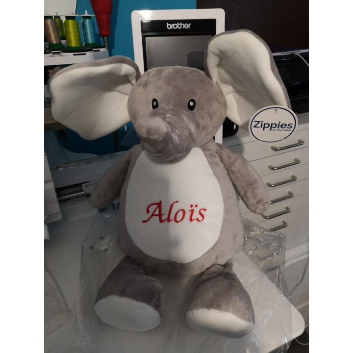 Prénom "Aloïs" en police V6, couleur rouge.