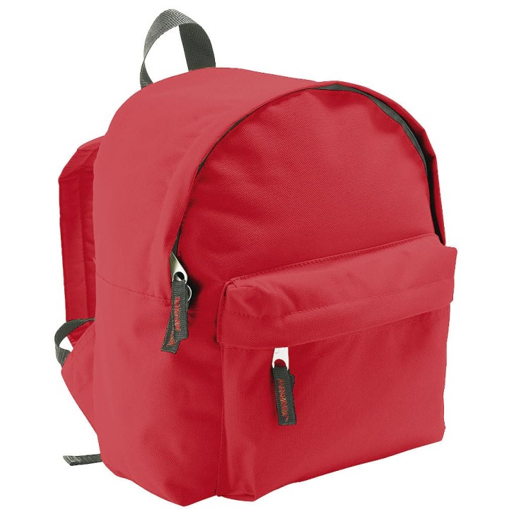 Sac à dos rouge à personnaliser