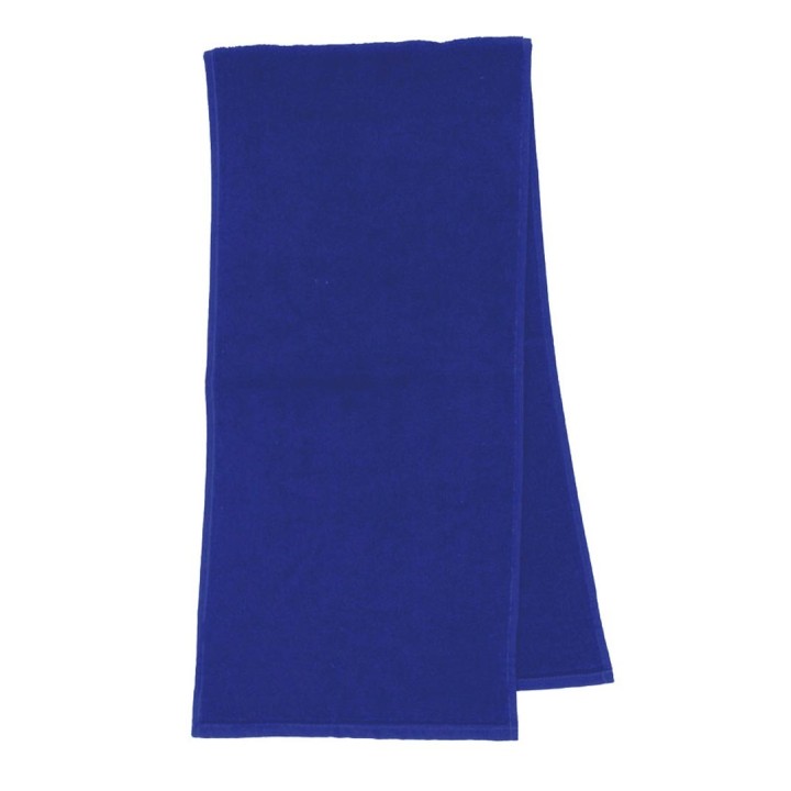 Serviette de sport bleu royal à personnaliser