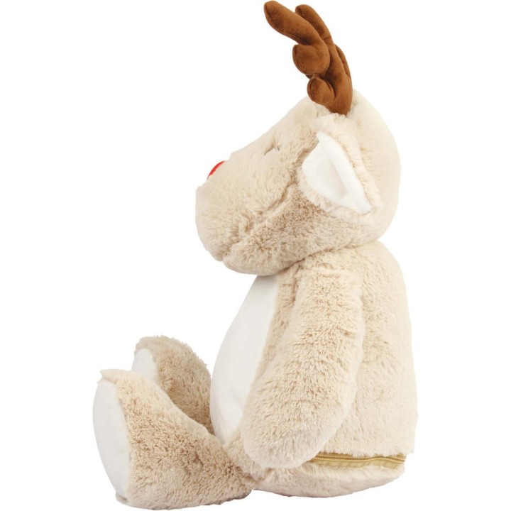 Peluche Renne Personnalisée, L'Amie du Père Noël !
