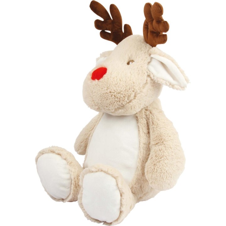 Peluche Renne Personnalisée, L'Amie du Père Noël !