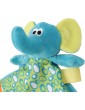 Doudou Eléphant multicolore personnalisé avec prénom brodé