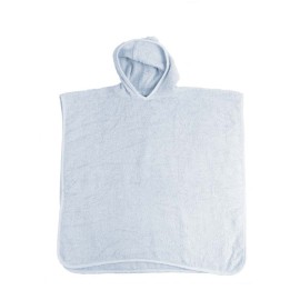 Poncho de bain bleu clair à personnaliser
