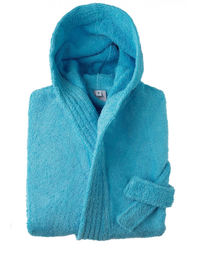 Peignoir capuche océan enfant à personnaliser