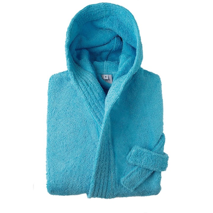 Peignoir capuche océan enfant à personnaliser