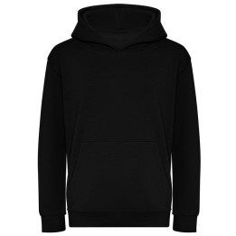 sweat-shirt noir enfant à personnaliser