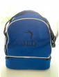 Sac de pétanque bleu royal personnalisé avec initiales JLD