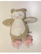Peluche chouette personnalisée prénom Jade