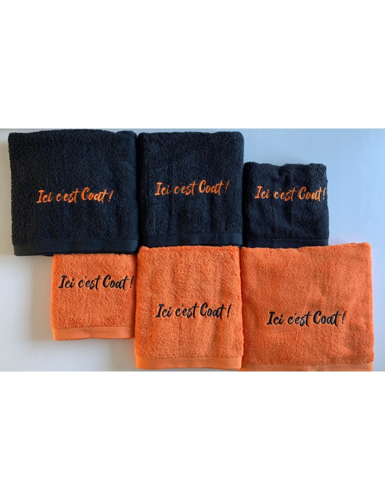 Serviette mandarine...