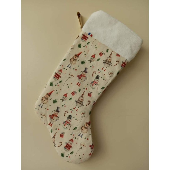 Botte de Noël personnalisée fabrication française