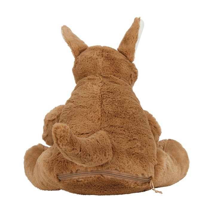 Vue de dos : peluche Kangourou