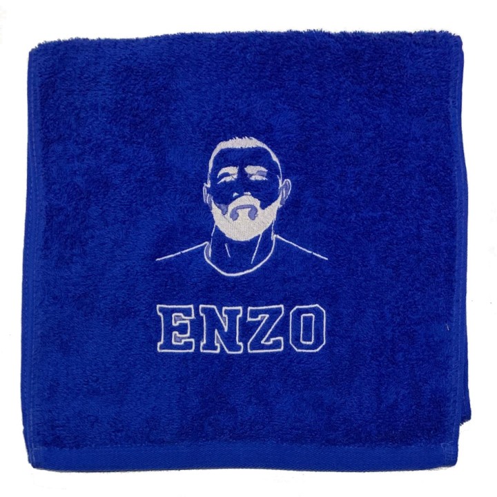 Serviette salle de sport personnalisée prénom et visage