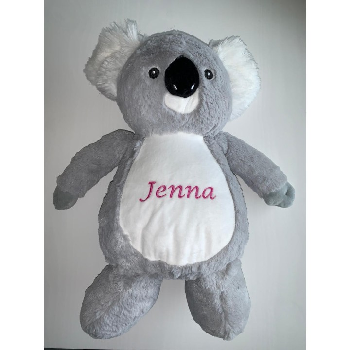 Peluche koala personnalisé prénom Jenna