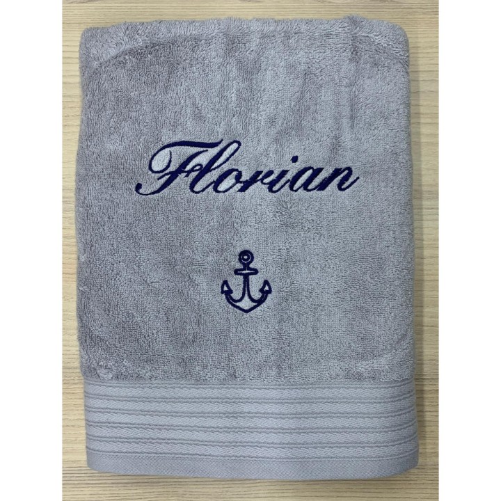 Serviette personnalisée prénom Florian