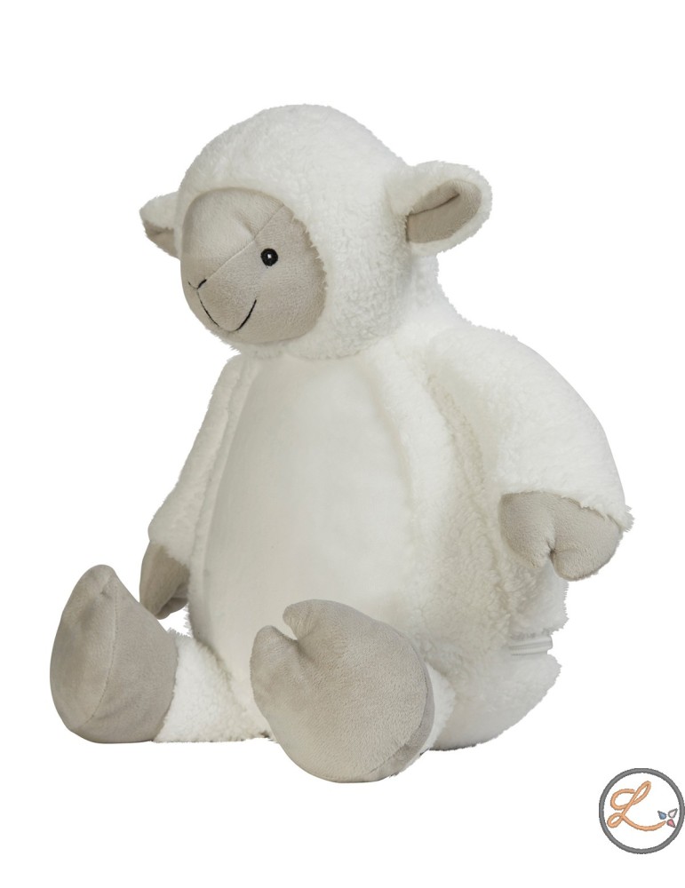 Agneau En Peluche April 36 Cm – Charlie Bears, édition Limitée, Tout Doux