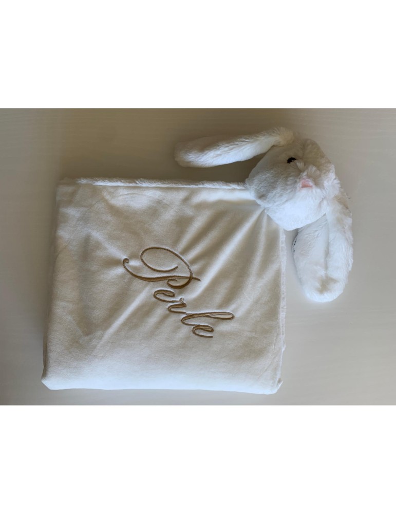 Doudou Lapin couverture à...