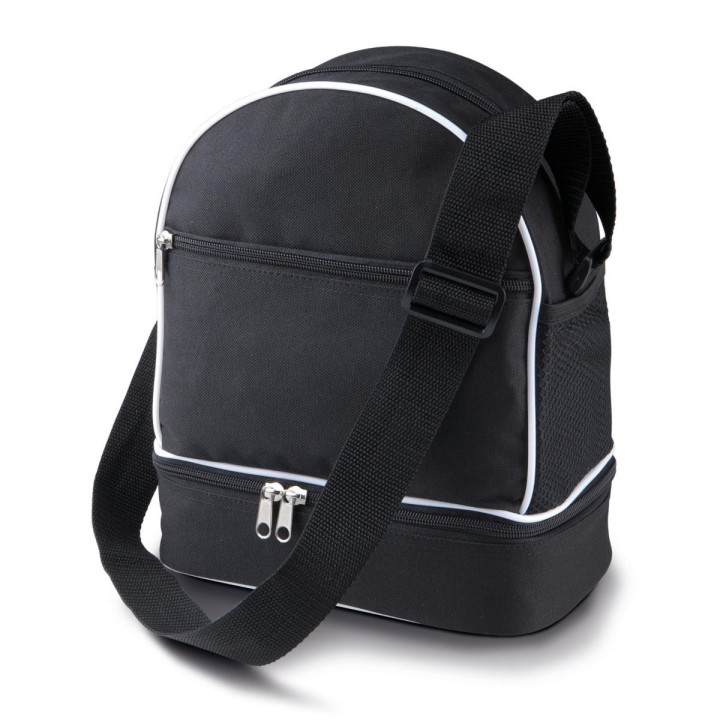 Sac de pétanque noir 3 boules personnalisable