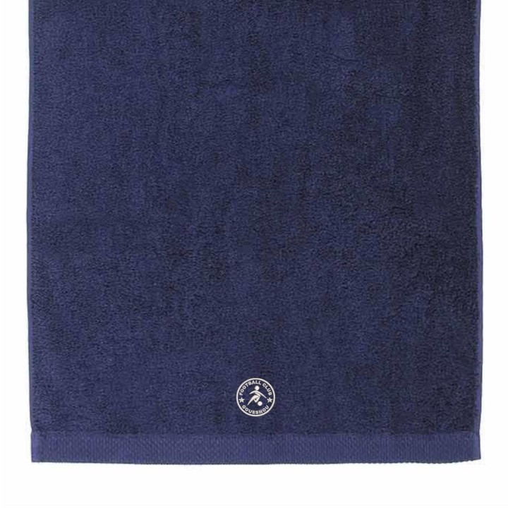 Drap de bain bleu marine FC Gouesnou