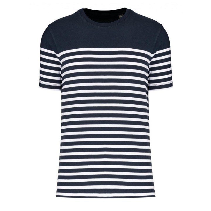 T-shirt marin bleu marine homme à personnaliser
