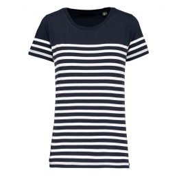 T-shirt marin bleu marine femme à personnaliser