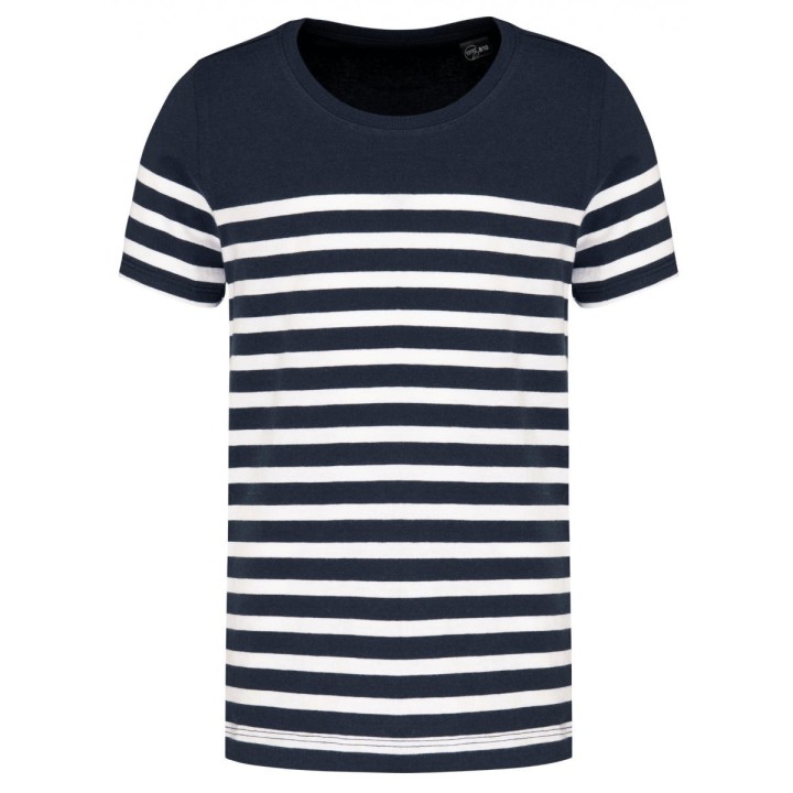 T-shirt marin bleu marine enfant à personnaliser