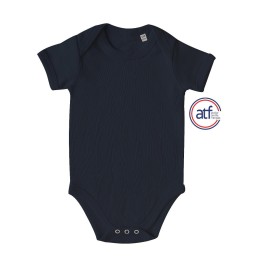 Pyjama bleu marine bébé fabriqué en France à personnaliser