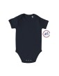 Pyjama bleu marine bébé fabriqué en France à personnaliser