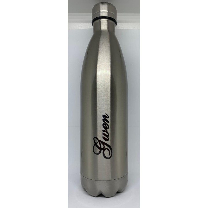 Gourde Inox Isotherme Personnalisée Prénom Gwen