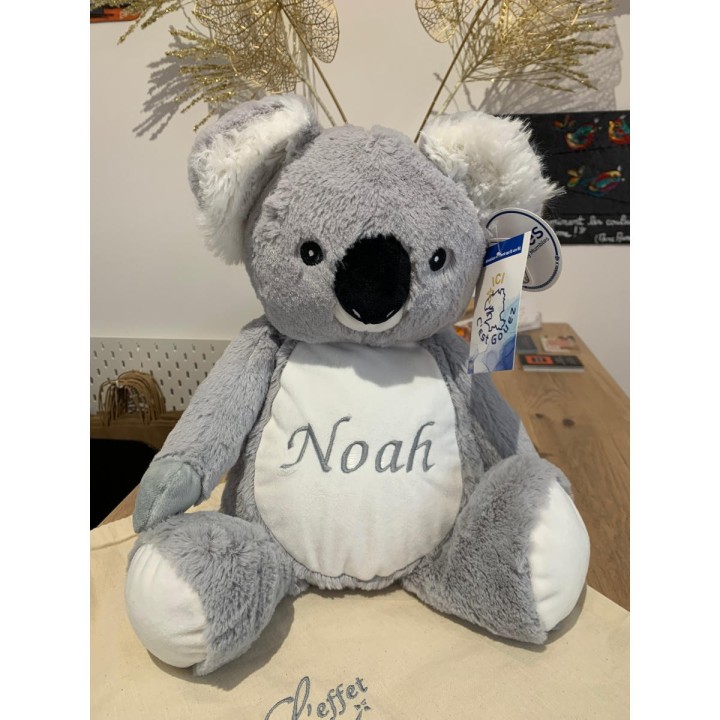Peluche Koala personnalisée prénom Noah