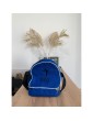 sac de pétanque bleu royal personnalisé initiales BLG