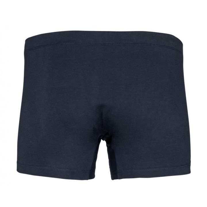 Boxer bleu marine homme à personnaliser vue de dos