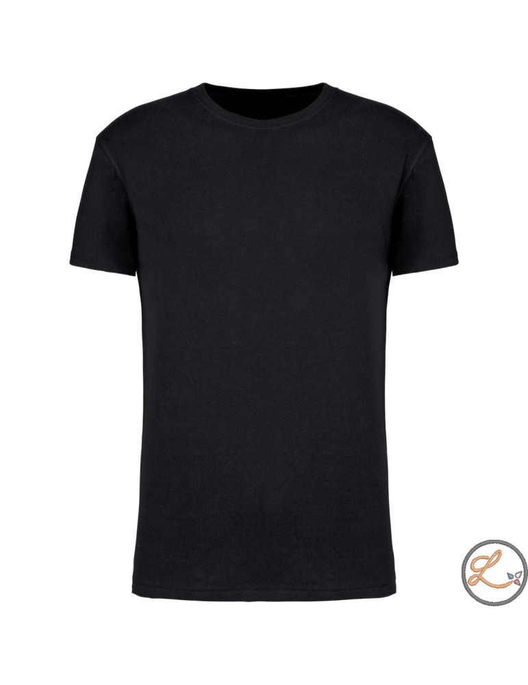 T-shirt noir à personnaliser