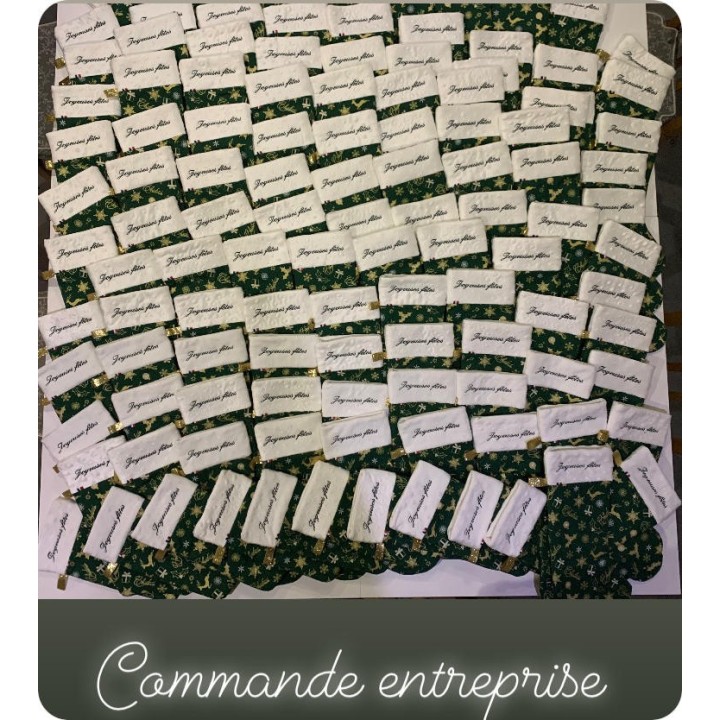 Chaussettes de noël personnalisées - cadeau d'entreprise