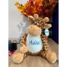 Peluche personnalisée girafe, la jungle se réveille !