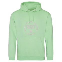 Sweat vert pomme personnalisé Université