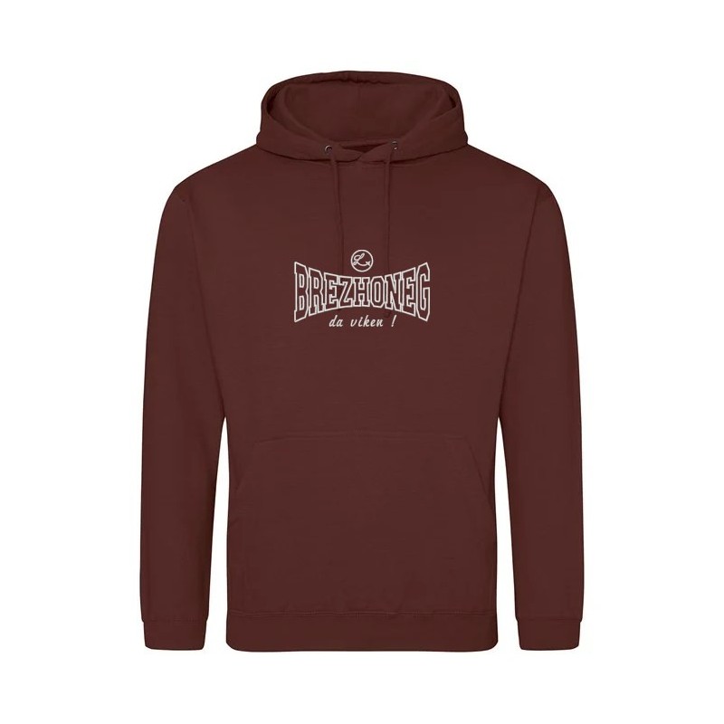 Sweat chocolat personnalisé Brezhoneg
