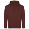 Sweat chocolat à personnaliser avec une broderie de qualité