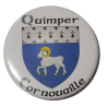 Magnet avec le blason de la ville de Quimper en Cornouaille