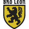 Blason héraldique brodé de lu Léon - L'effet des couleurs