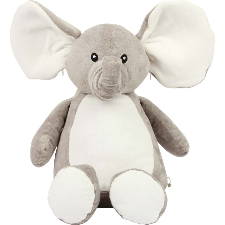 Peluche éléphant Personnalisée, La Jungle sans se Tromper !