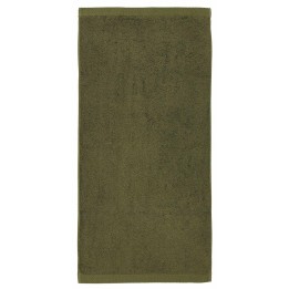 Drap de bain kaki personnalisé