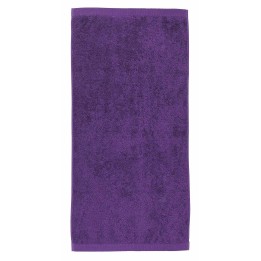 Drap de bain violet personnalisé