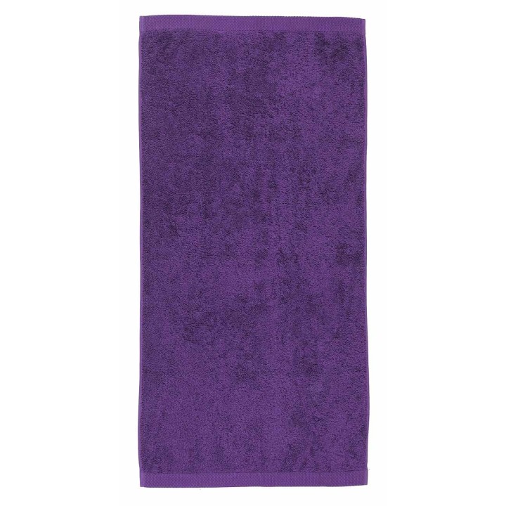 Drap de bain violet personnalisé