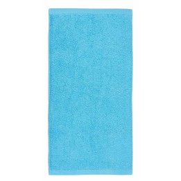 Drap de bain bleu océan personnalisé