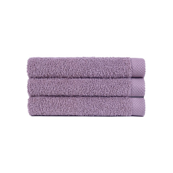 Drap de bain lilas personnalisé
